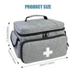 Large Capacity Empty Medical First Aid Bag