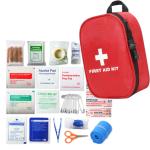 120-Piece First Aid Kit for Camping and Travel