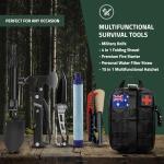 Complete 249-Piece Survival and First Aid Kit