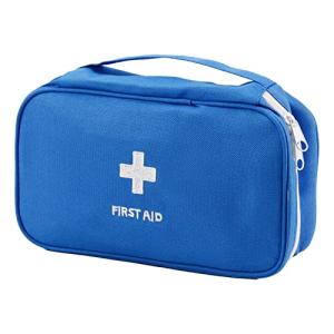 TOPASION Portable First Aid Kit Bag - Blue