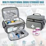 Large Capacity Empty Medical First Aid Bag
