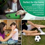 Lewis-Plast 309-Piece Survival First Aid Kit