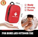 120-Piece First Aid Kit for Camping and Travel