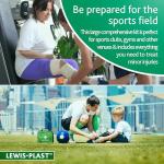Lewis-Plast 309-Piece Survival First Aid Kit