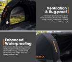 SAN HIMA Double Swag Tent with Foam Mattress