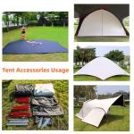 2-in-1 Camping Tent and Tarp for Vehicles