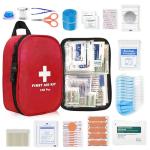 AUSELECT 130PCS Travel First Aid Kit for Outdoor