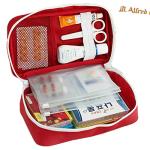 Portable Red First Aid Kit Bag for Camping