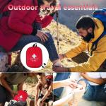 AUSELECT 130PCS Travel First Aid Kit for Outdoor