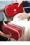 Portable Red First Aid Kit Bag for Camping