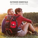 120-Piece Waterproof First Aid Kit for Outdoor Adventures