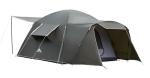 6-Person Waterproof Family Camping Tent - Dark Green