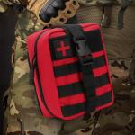 LOFEE Tactical First Aid Medical Pouch - Red