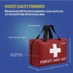 110-Piece First Aid Kit for Camping and Travel