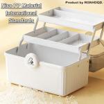 Portable 3-Tier First Aid Kit for Camping