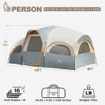GoHimal 8-Person Waterproof Family Camping Tent