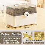 Portable 3-Tier First Aid Kit for Camping