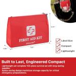 Compact 150-Piece First Aid Kit for Anywhere