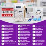 First Aid Kit for 10 - OSHA Compliant Emergency Supplies
