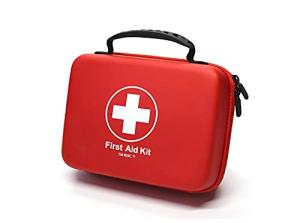 Compact 228-Piece First Aid Kit for Families