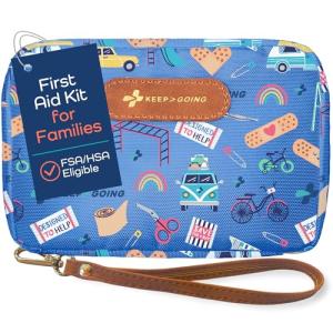 Kids Travel First Aid Kit - 130 Pieces