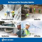 25-Person Contractor's First Aid Kit - 178 Pieces