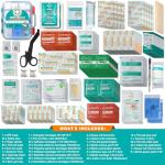 420-Piece First Aid Kit for Camping and Travel