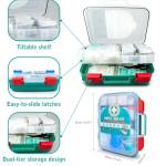 420-Piece First Aid Kit for Camping and Travel