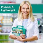 150-Piece First Aid Kit for Camping and Travel