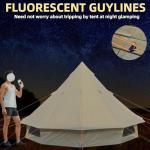 Luxury Glamping Bell Tent for 4 People