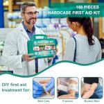 150-Piece First Aid Kit for Camping and Travel