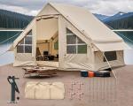 inflatable 4-6 Person Camping Tent with Pump
