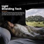 SAN HIMA Rooftop Tent with LED Lights and Mattress