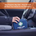 150-Piece Mini First Aid Kit for Outdoor Adventures