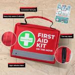 150-Piece Compact First Aid Kit for Camping
