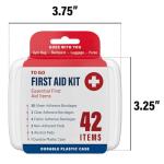 500 Piece First Aid Kit for Camping and Travel