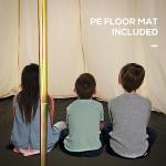 Spacious 10-Person Yurt Tent for Glamping