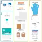 73-Piece First Aid Kit for Camping and Travel