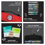73-Piece First Aid Kit for Camping and Travel