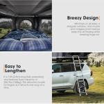 SAN HIMA Rooftop Tent with LED Lights and Mattress