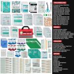 380-Piece Deluxe First Aid Kit for Camping