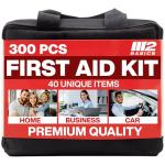 M2 BASICS Premium First Aid Kit with 300 Pieces