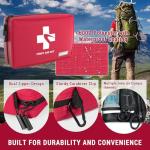 300-Piece Compact Waterproof First Aid Kit