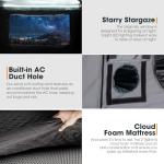 SAN HIMA Rooftop Tent with LED Lights and Mattress