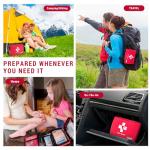 300-Piece Compact Waterproof First Aid Kit