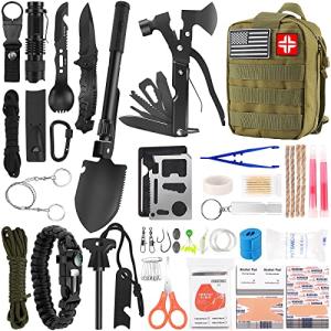 142-Piece Emergency Survival and First Aid Kit
