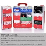 Large Wall-Mounted First Aid Kit 408 Pieces