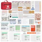 240 Piece All-Purpose First Aid Kit for Camping