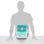 Teal 326-Piece First Aid Kit for All Needs