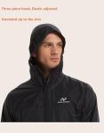 Men's Packable Waterproof Rain Jacket for Hiking